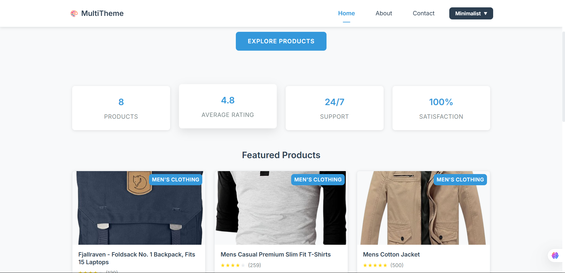 Multi Theme Selector